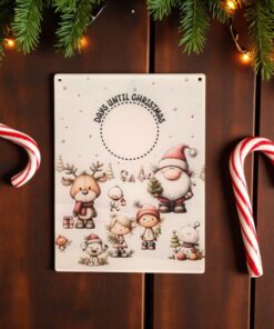 Days until Christmas - whimsical