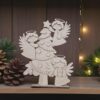 Angels on tree on a base