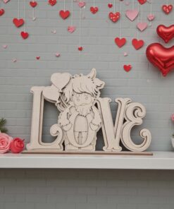 Valentine - Highland love on a base