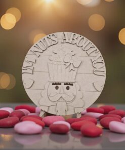 Valentine Nutcracker 23cm