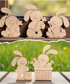 Bunny painters on base