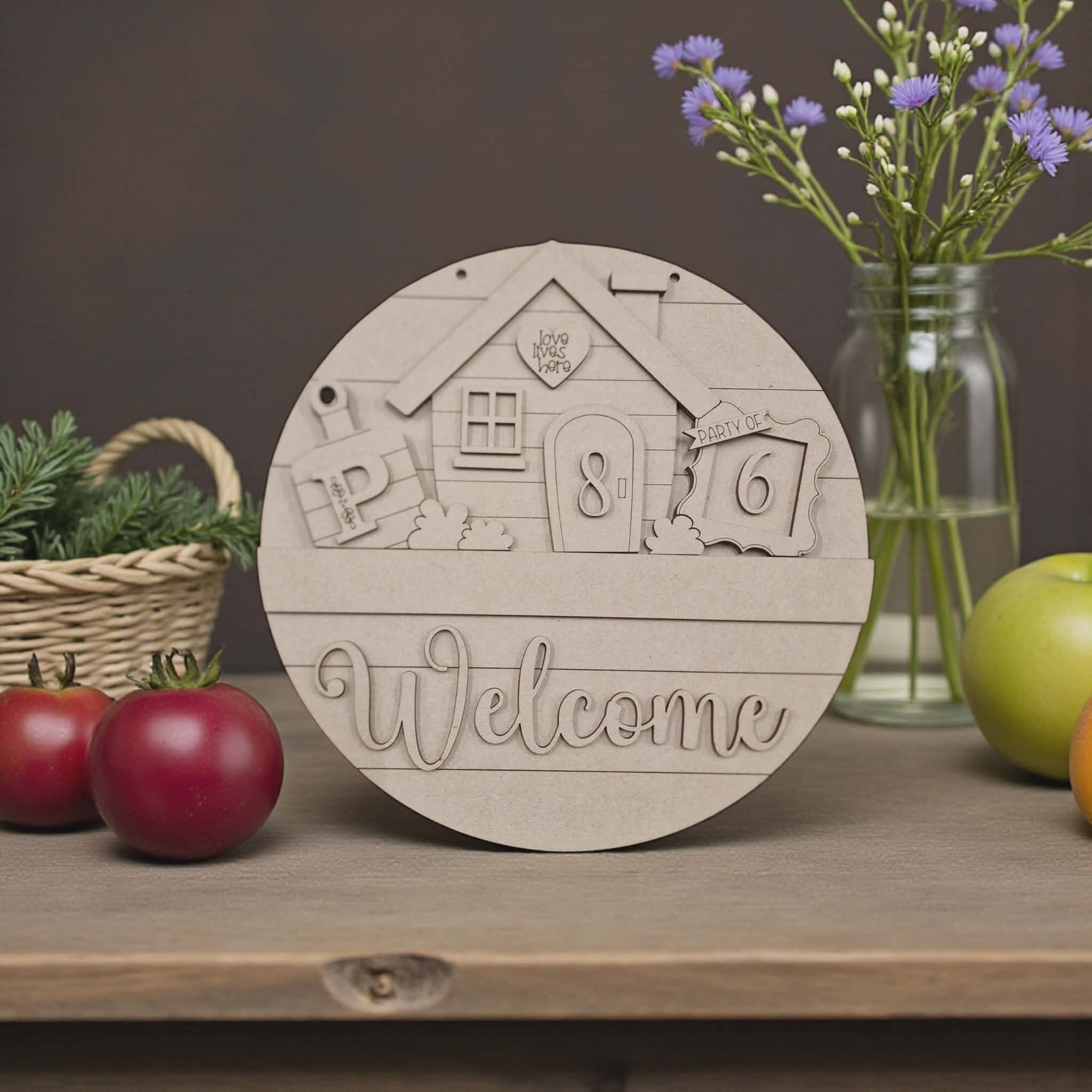 Flag & Circle Interchangeable - Welcome Home - Image 7