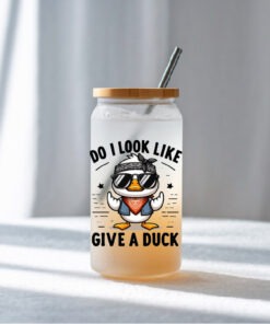 UV DTF – DEC 023- 10cm decal for Libbey - Duck