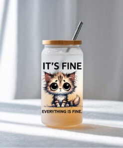 UV DTF – DEC 032 10cm decal for Libbey - Cat