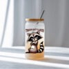 UV DTF – DEC 041 10cm decal for Libbey - Racoon