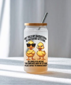 UV DTF – DEC 061 10cm decal for Libbey - Ducks