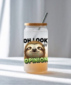 UV DTF – DEC 092 10cm decal for Libbey - Sloth