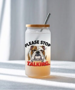 UV DTF – DEC 093 10cm decal for Libbey - Dog