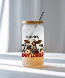 UV DTF – DEC 097 10cm decal for Libbey - Cow