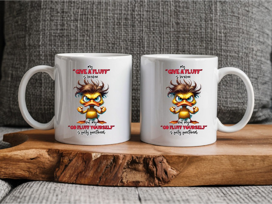 Sublimation sheet - Mug wrap 11oz - 011 Give A Fluff