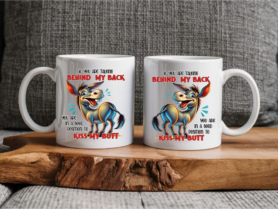 Sublimation sheet - Mug wrap 11oz - 013 Donkey