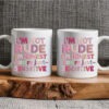 Sublimation sheet - Mug wrap 11oz - 024 I'm not rude