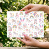 UV DTF – SHE 006 sheet of unicorn