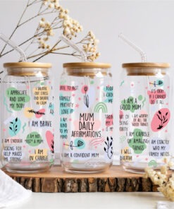 UV DTF – WRP 040 - Libbey wrap Daily affirmation