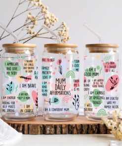 UV DTF – WRP 043 - Libbey wrap Mum affirmation