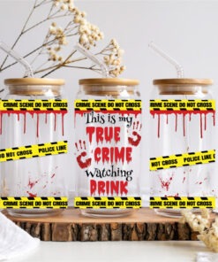 UV DTF – WRP 055 - Libbey wrap Crime