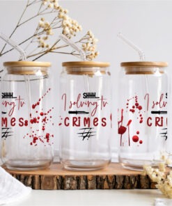 UV DTF – WRP 057 - Libbey wrap Crime