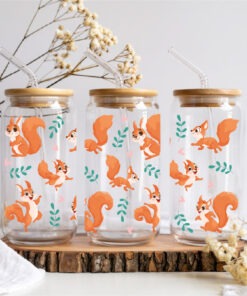 UV DTF – WRP 066 - Libbey wrap Squirel