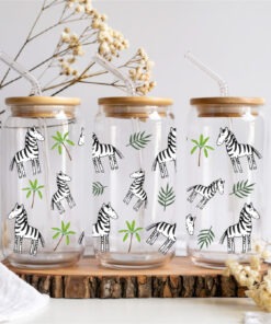 UV DTF – WRP 069 - Libbey wrap Zebra