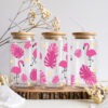 UV DTF – WRP 071 - Libbey wrap Flamingo