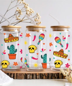 UV DTF – WRP 075 - Libbey wrap Mexican