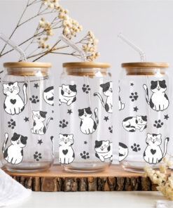 UV DTF – WRP 078 - Libbey wrap Cat