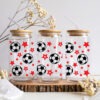 UV DTF – WRP 080 - Libbey wrap football red