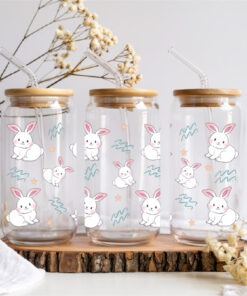 UV DTF – WRP 084 - Libbey wrap Bunny