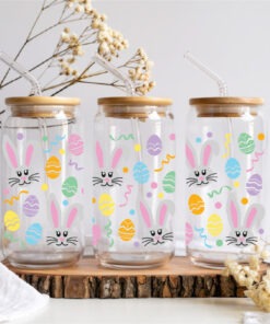 UV DTF – WRP 085 - Libbey wrap Bunny