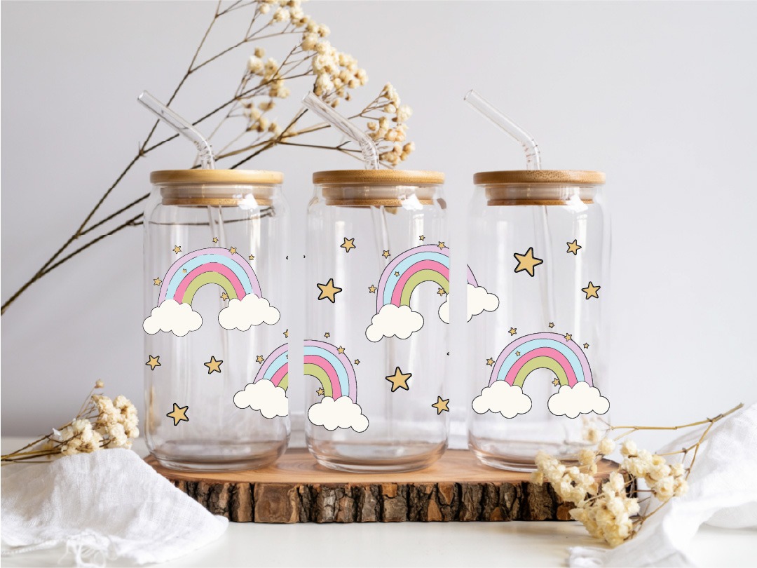 UV DTF – WRP 100 - Libbey wrap Rainbow