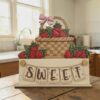 Box & Banner Interchangeable - Strawberry