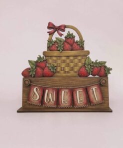 Box & Banner Interchangeable - Strawberry