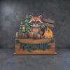 Box & Banner Interchangeable - Racoon Adventure