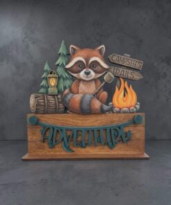 Box & Banner Interchangeable - Racoon Adventure