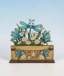 Box & Banner Interchangeable - Dragonfly