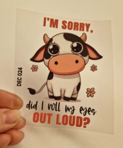 UV DTF – DEC 024- 10cm decal for Libbey -