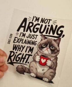 UV DTF – DEC 039 10cm decal for Libbey - Cat