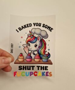 UV DTF – DEC 057 10cm decal for Libbey - Unicorn