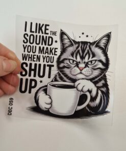 UV DTF – DEC 059 10cm decal for Libbey - Cat