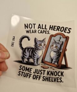 UV DTF – DEC 064 10cm decal for Libbey - Cat