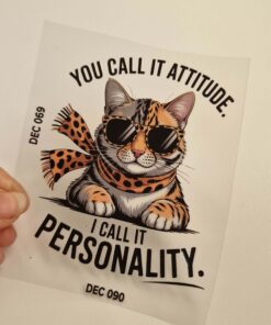 UV DTF – DEC 069 10cm decal for Libbey - Cat