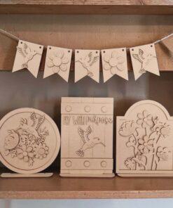 Fence Bench - Humming Bird