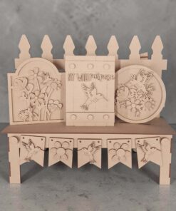 Fence Bench - Humming Bird