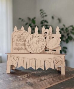 Fence Bench - Silly Goose