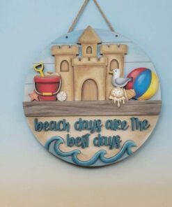Flag & Circle Interchangeable - Sandcastle