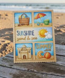 Large Frame interchangeable - Beach