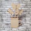 Sticks with optional mason jar - Butterfly
