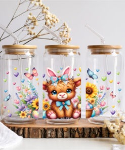 UV DTF – WRP 029- Libbey wrap easter highland