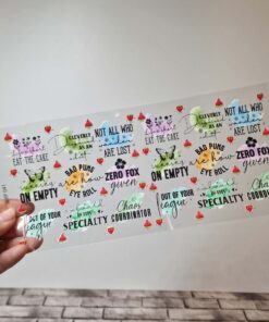 Alternative view of UV DTF – WRP 041 - Libbey wrap Quotes