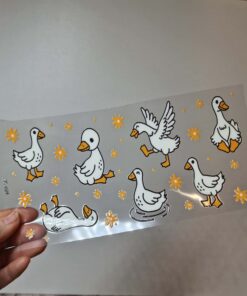 Alternative view of UV DTF – WRP 061 - Libbey wrap Goose